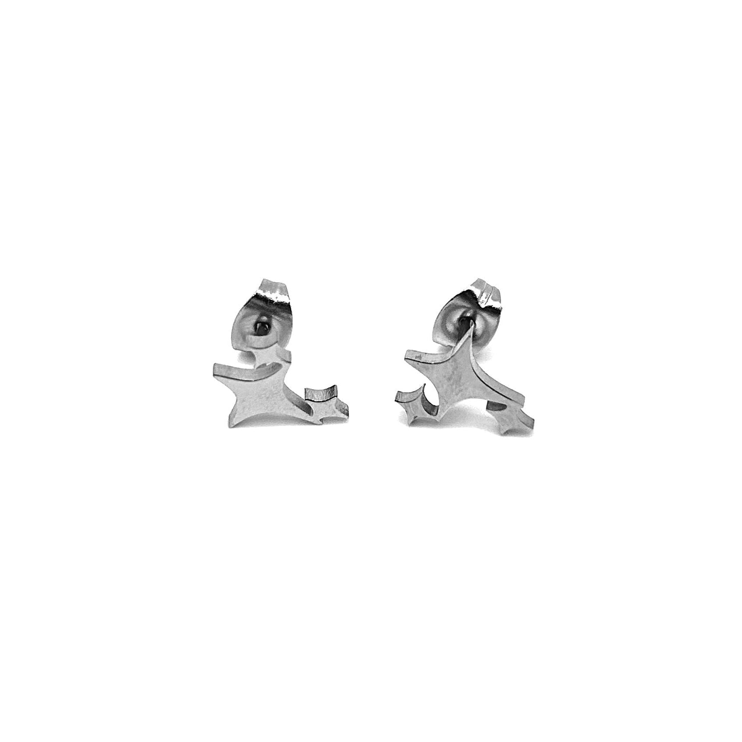 Sea-Safe™ Silver Twinkle Studs