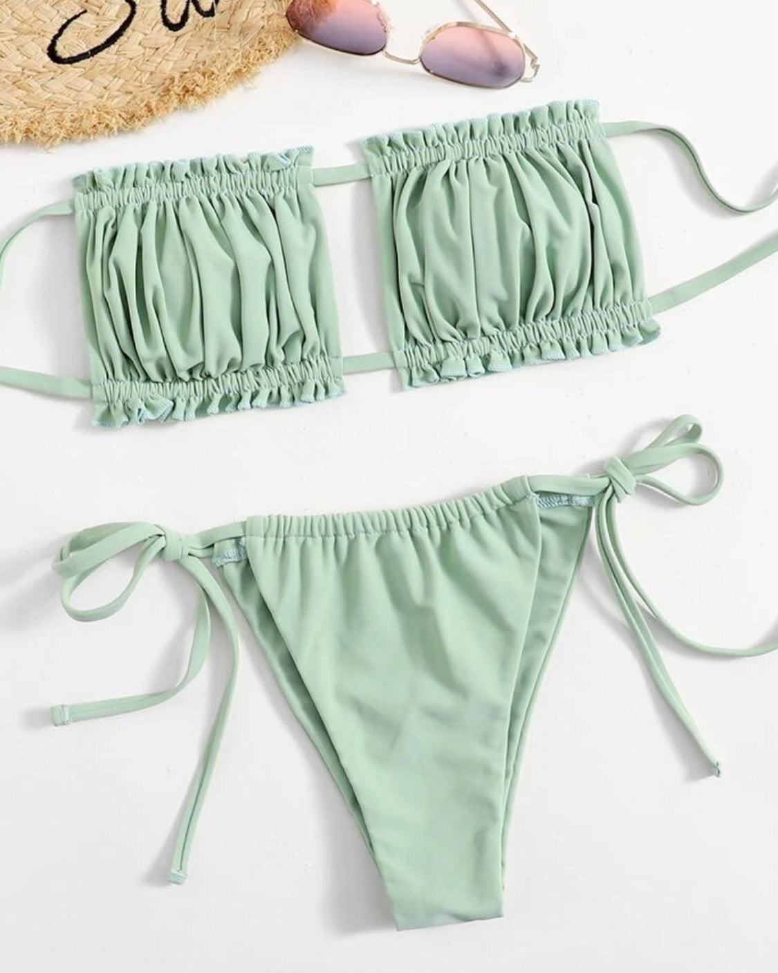 Olive Branch Bikini Set
